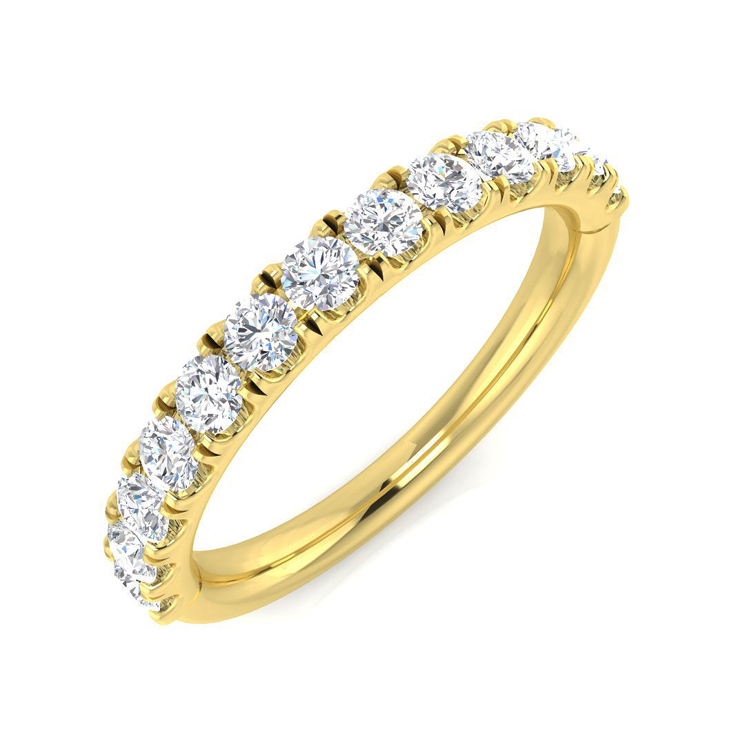 Microset Eternity Ring