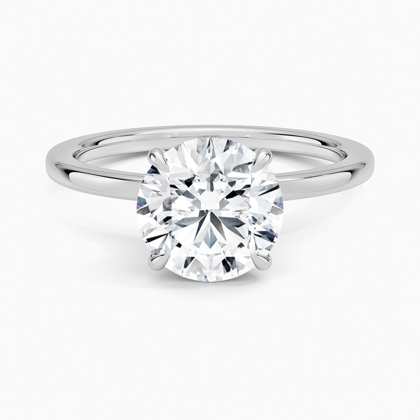 Round Diamond Solitaire Ring
