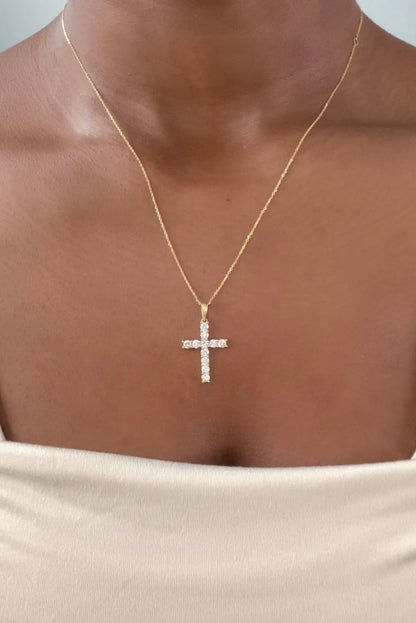 Diamond Cross Pendant