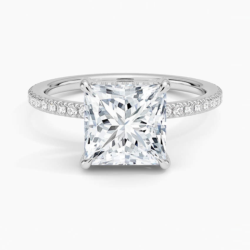 Princess Diamond Accented Ring