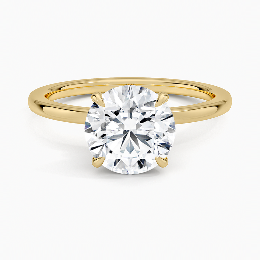 Round Diamond Solitaire Ring