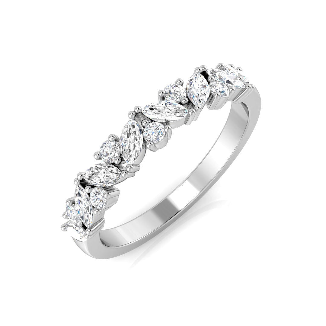 Marquise & Round Ring