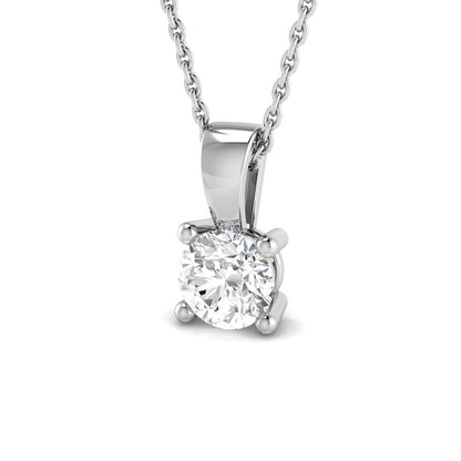 Solitaire Diamond Pendant