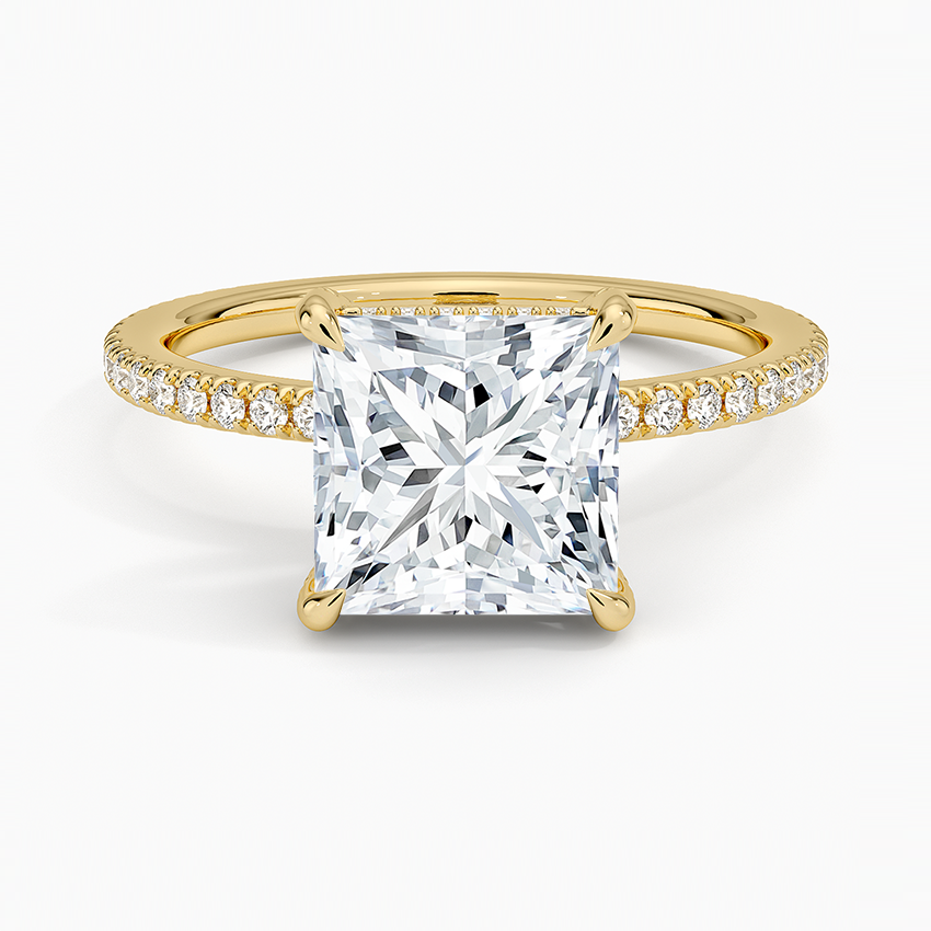 Princess Diamond Accented Ring