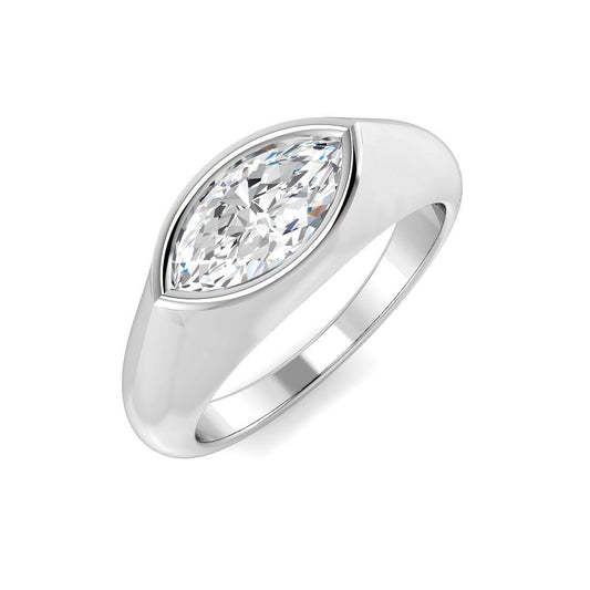 Marquise Bezel Ring