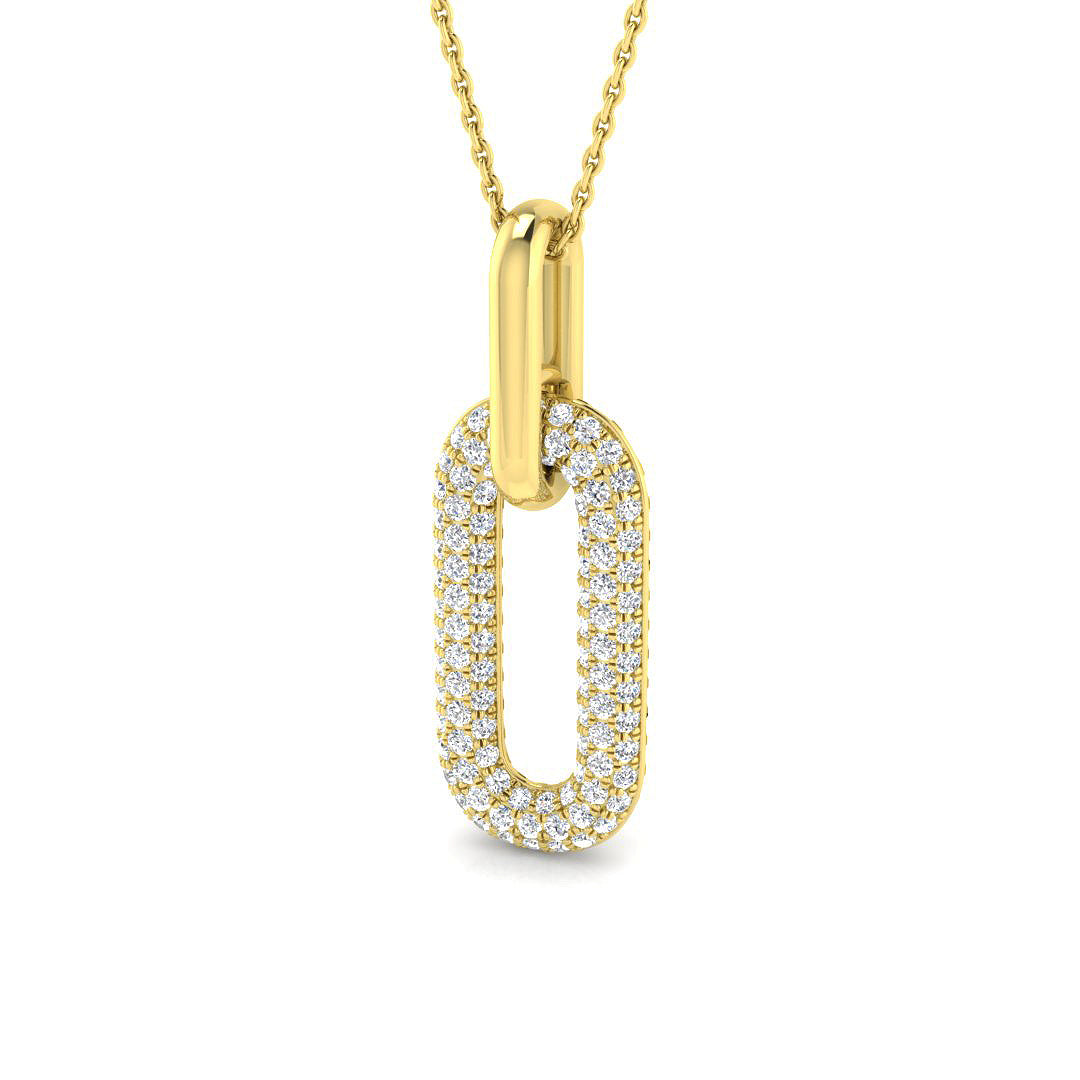 Paperclip Pendant