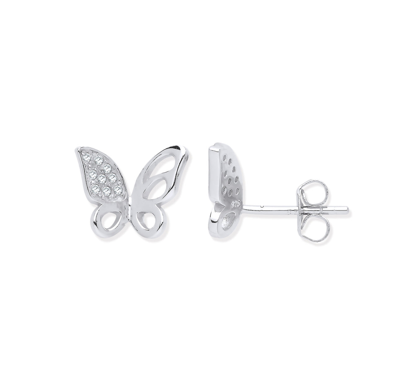 Butterfly Stud Earrings